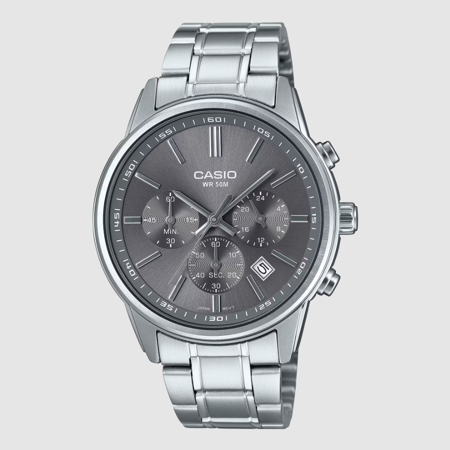 Casio MTP-E515D-8A Chronograph Watch for Men